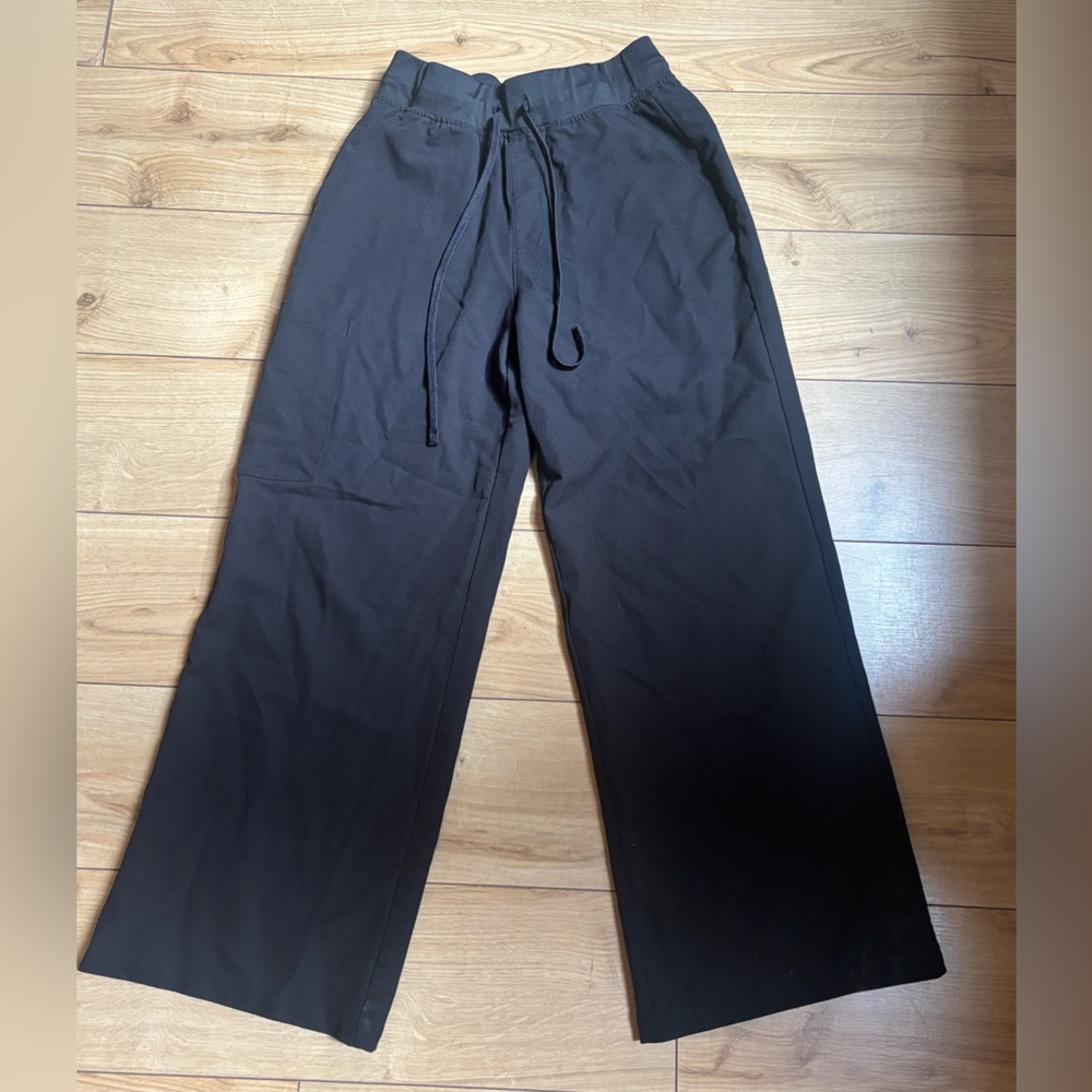 Mandala wide leg scrub pants